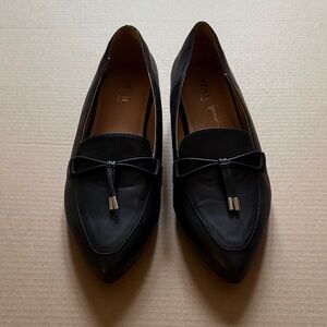 Pennington Black Pointed Tassel Loafers - (Women) NWT